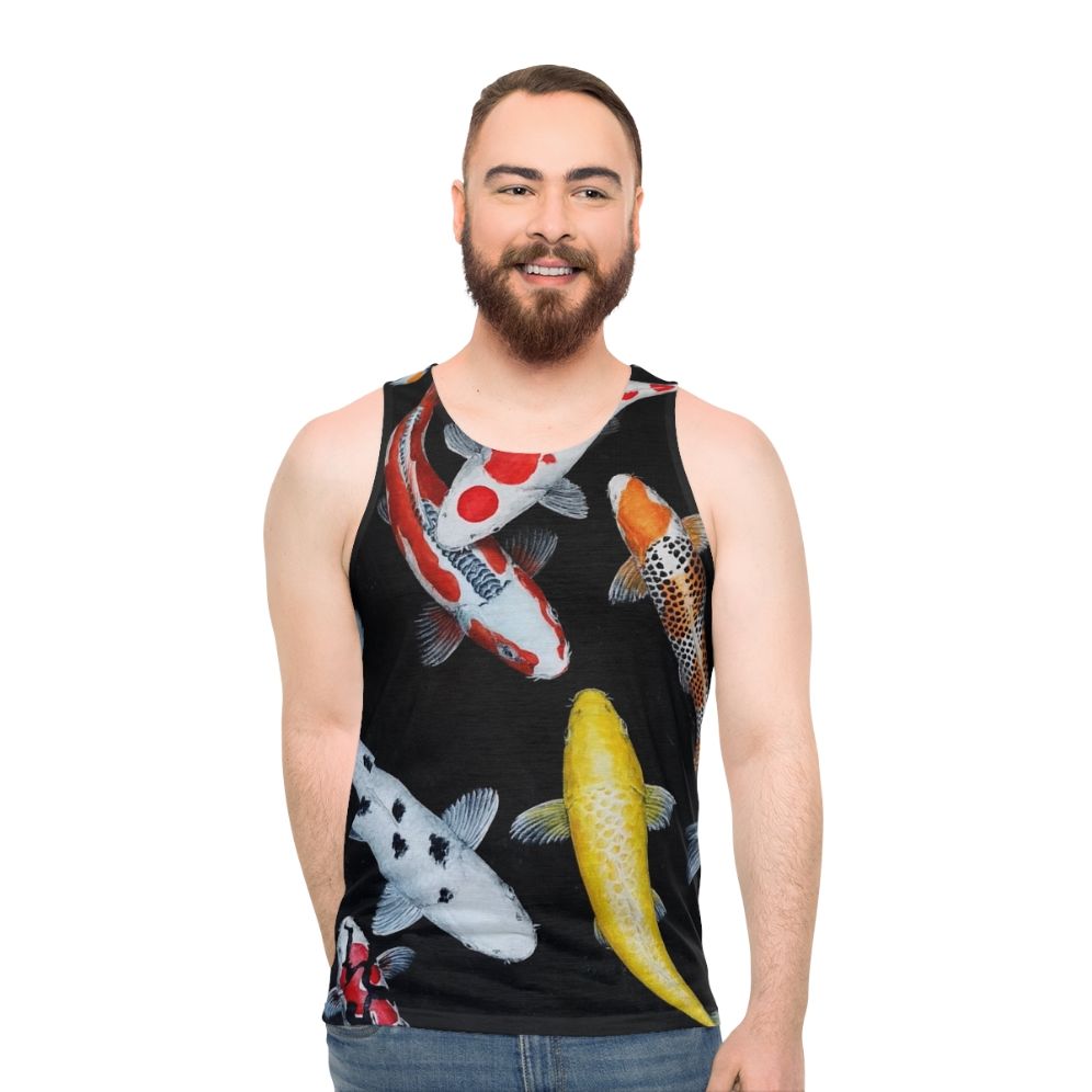 Koi Fish Unisex Tank Top