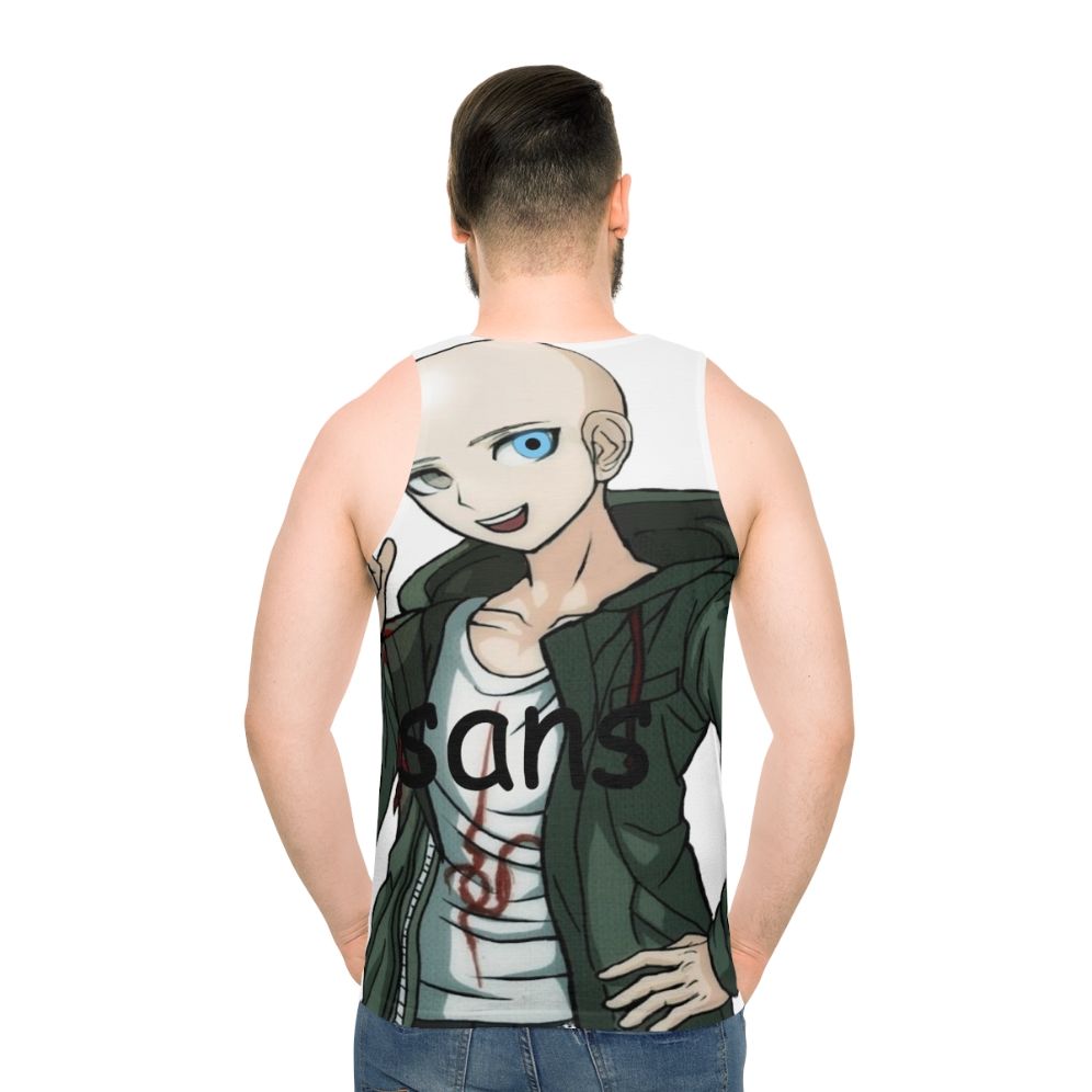 Komaeda x Sans Unisex Anime Gaming Tank Top