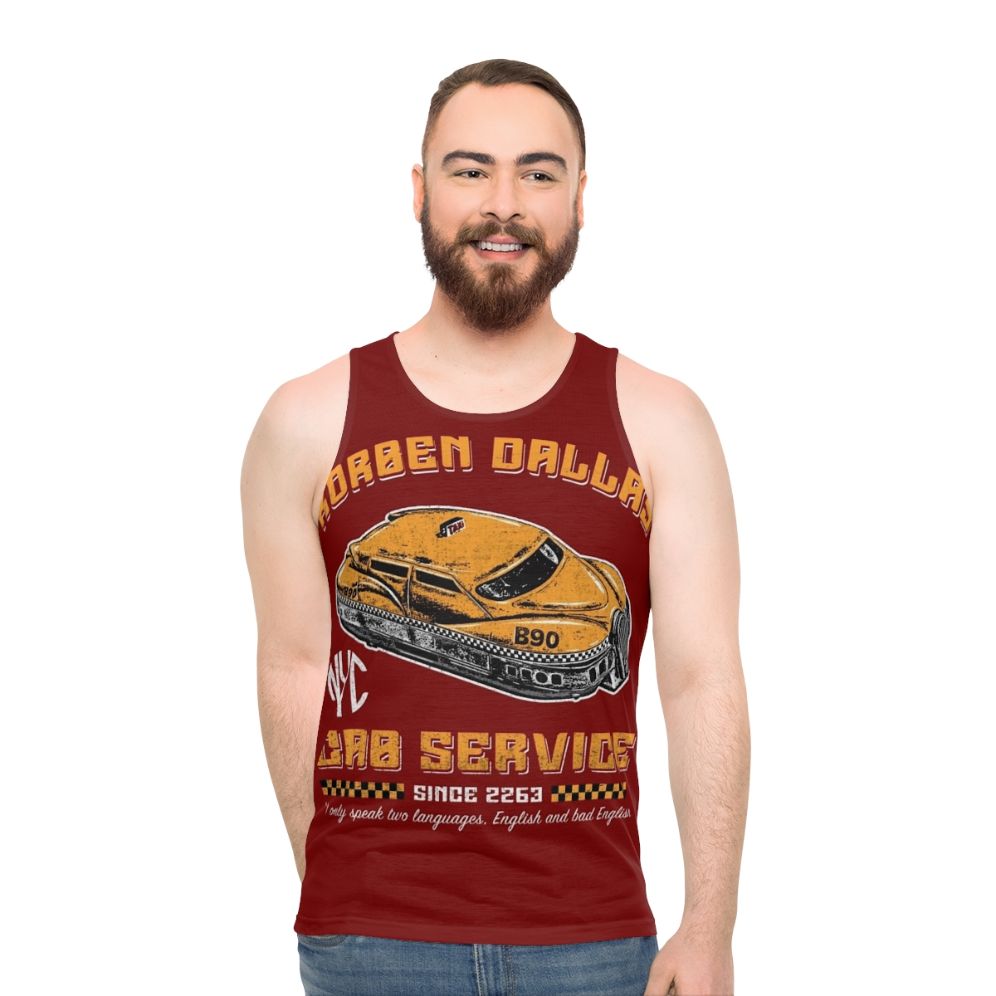 Korben Dallas Cab Service Unisex Tank Top