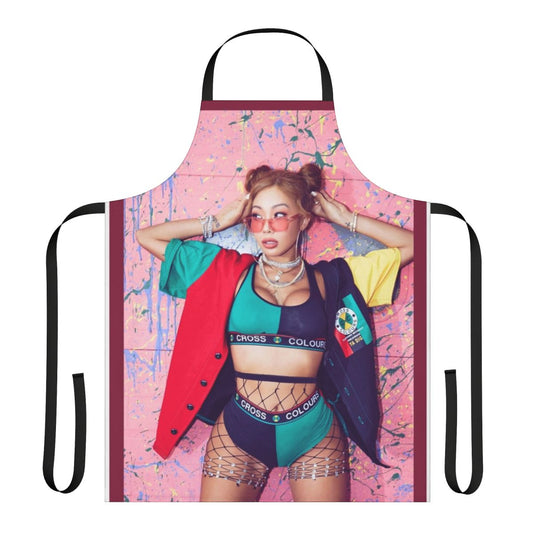 Vibrant and stylish korean-inspired apron