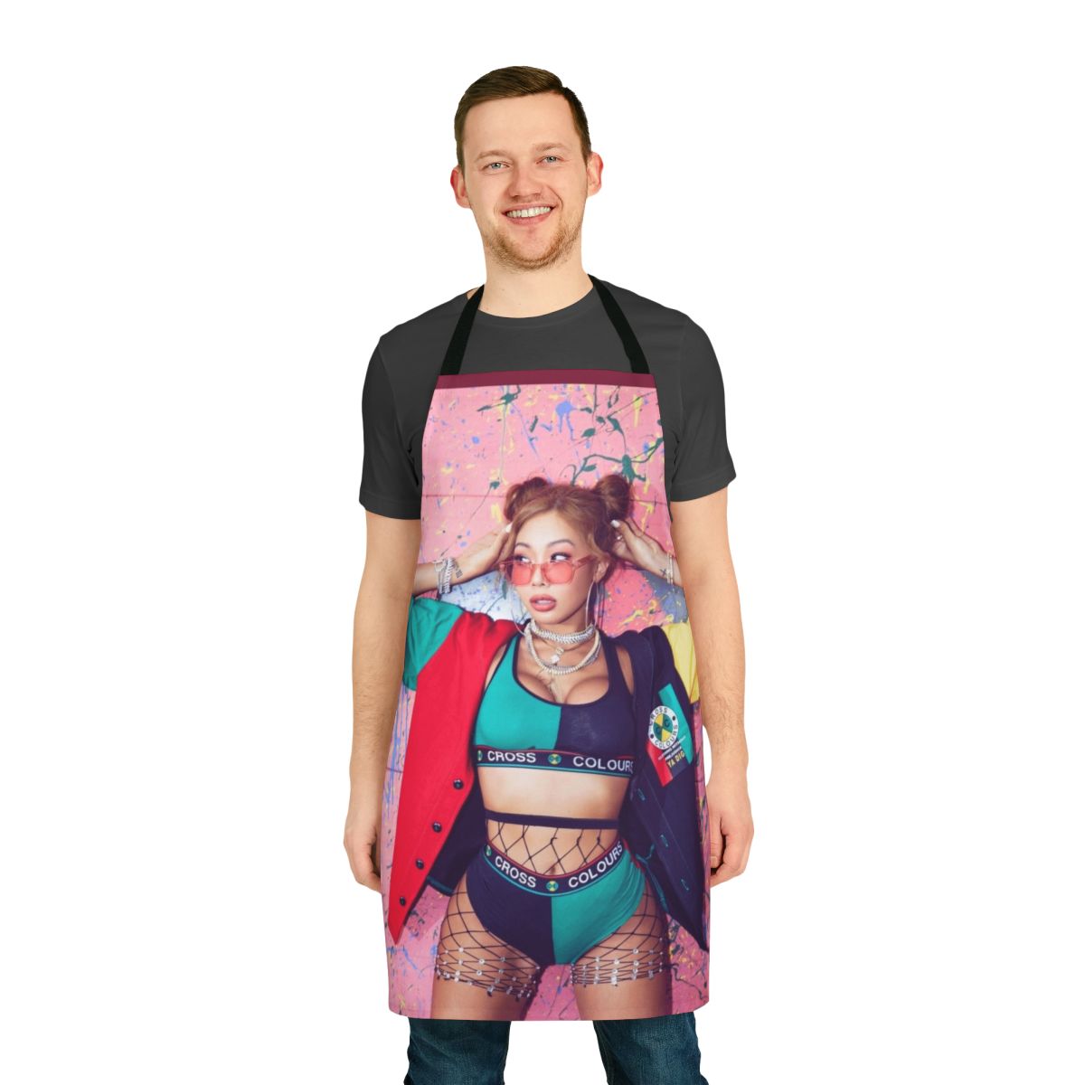 Vibrant and stylish korean-inspired apron