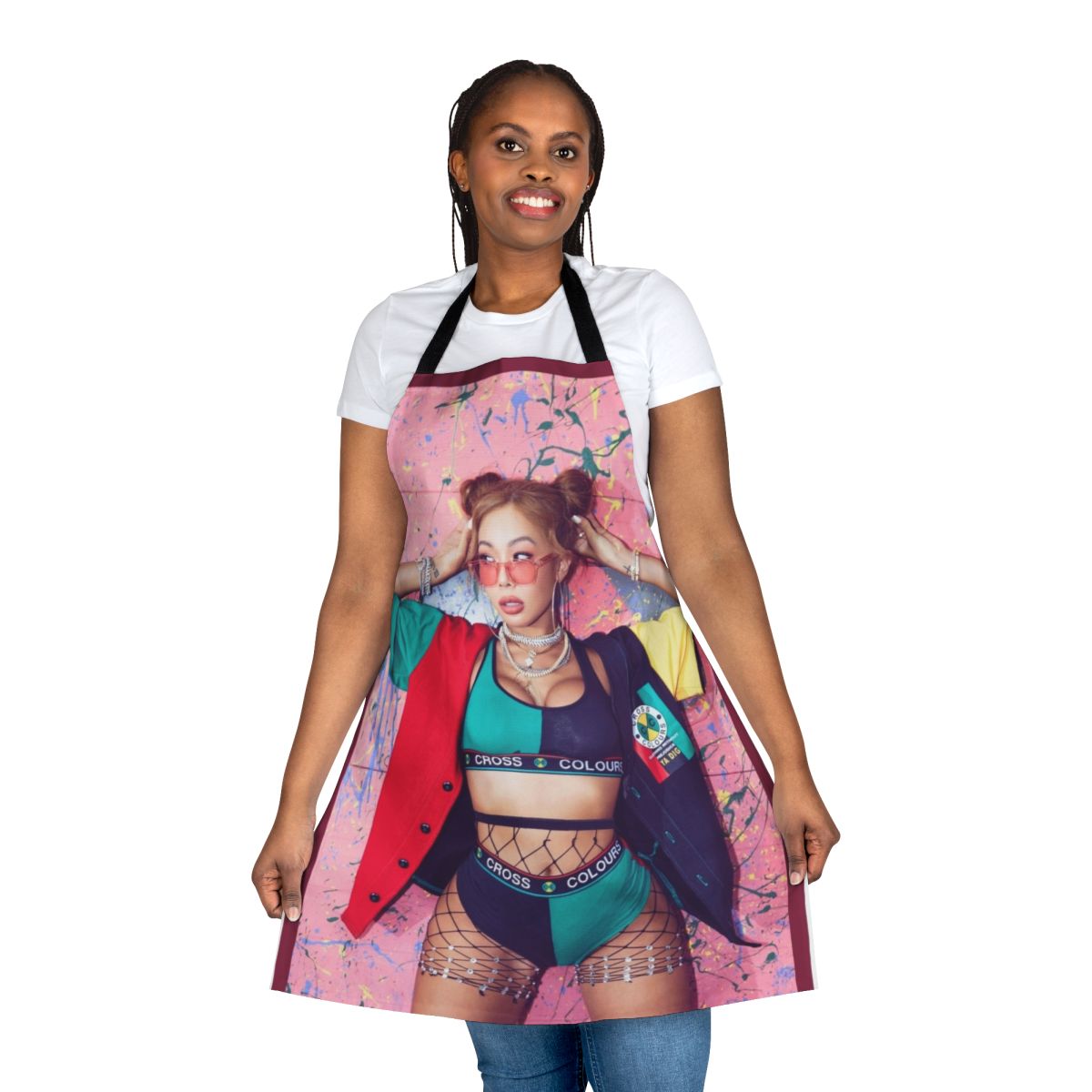 Vibrant and stylish korean-inspired apron