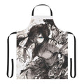 Korra-Inspired Avatar Apron for Fans - Anime Kitchen Accessory featuring Korra, Airbender, Waterbender, Firebender, and Earthbender elements