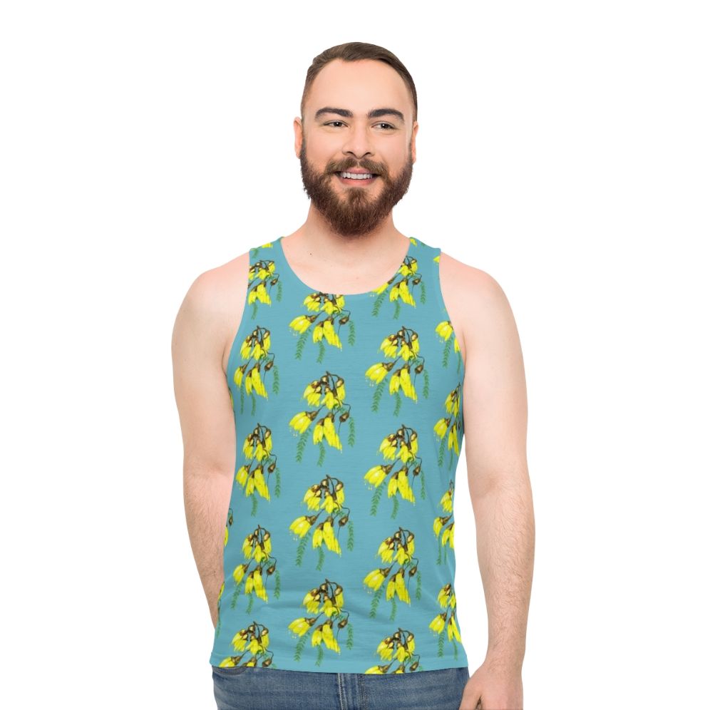 Kowhai Gold Unisex Tank Top