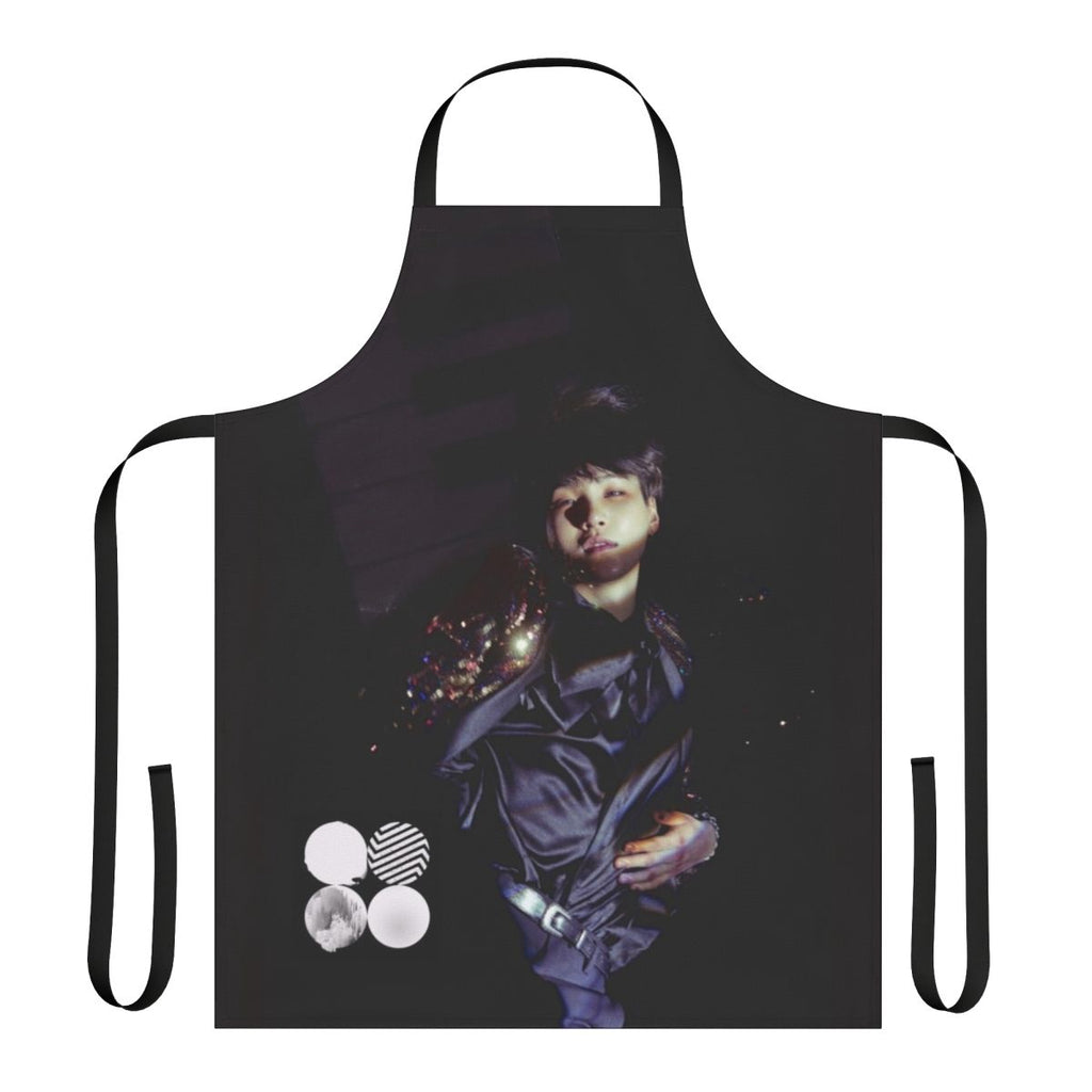 Kpop inspired apron featuring Suga's 'Wings' design from the BTS music video