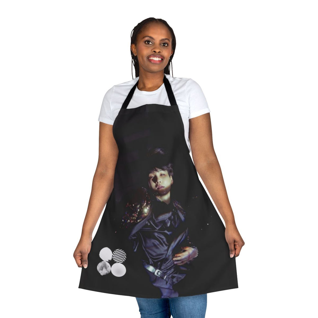 Kpop inspired apron featuring Suga's 'Wings' design from the BTS music video