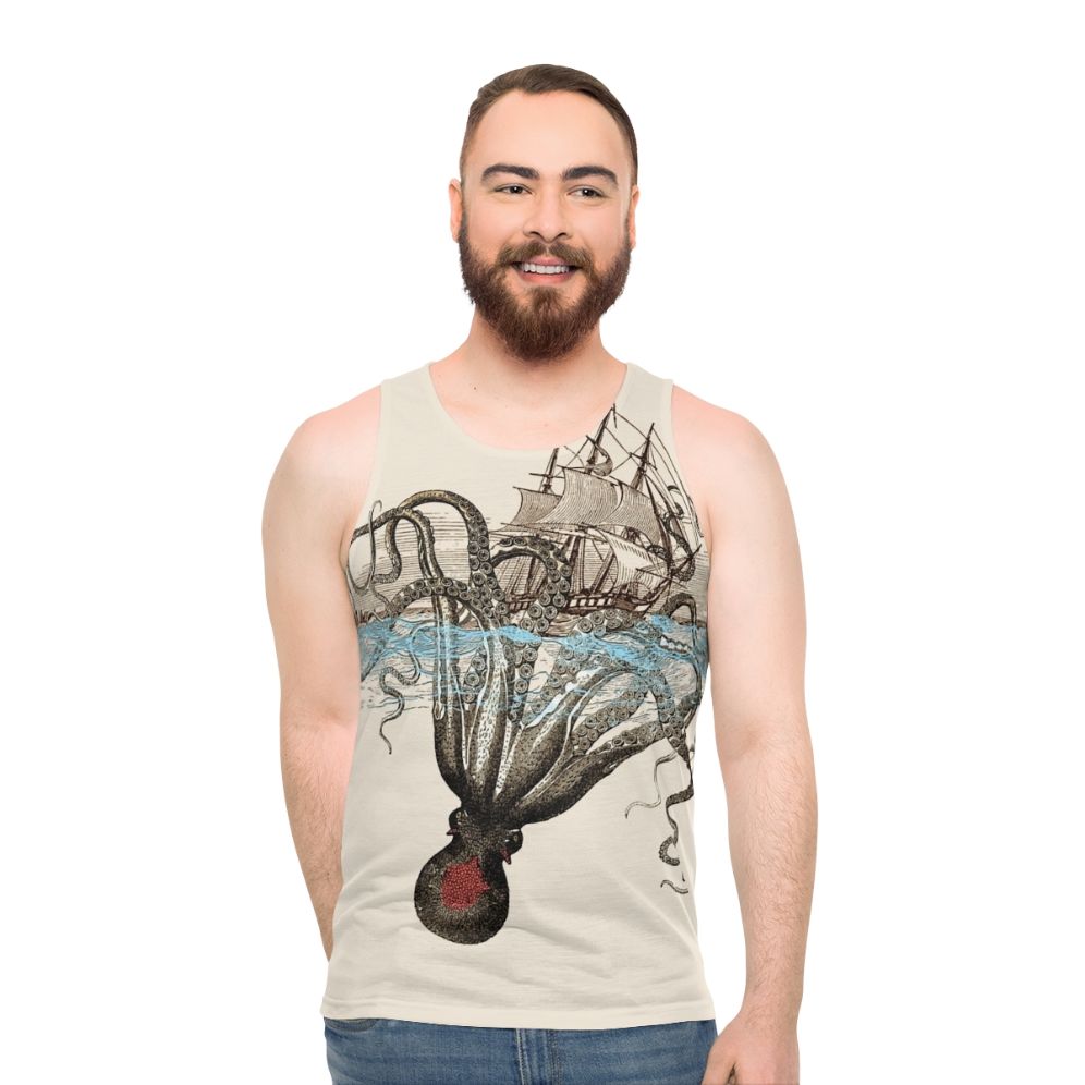 Kraken unisex tank top