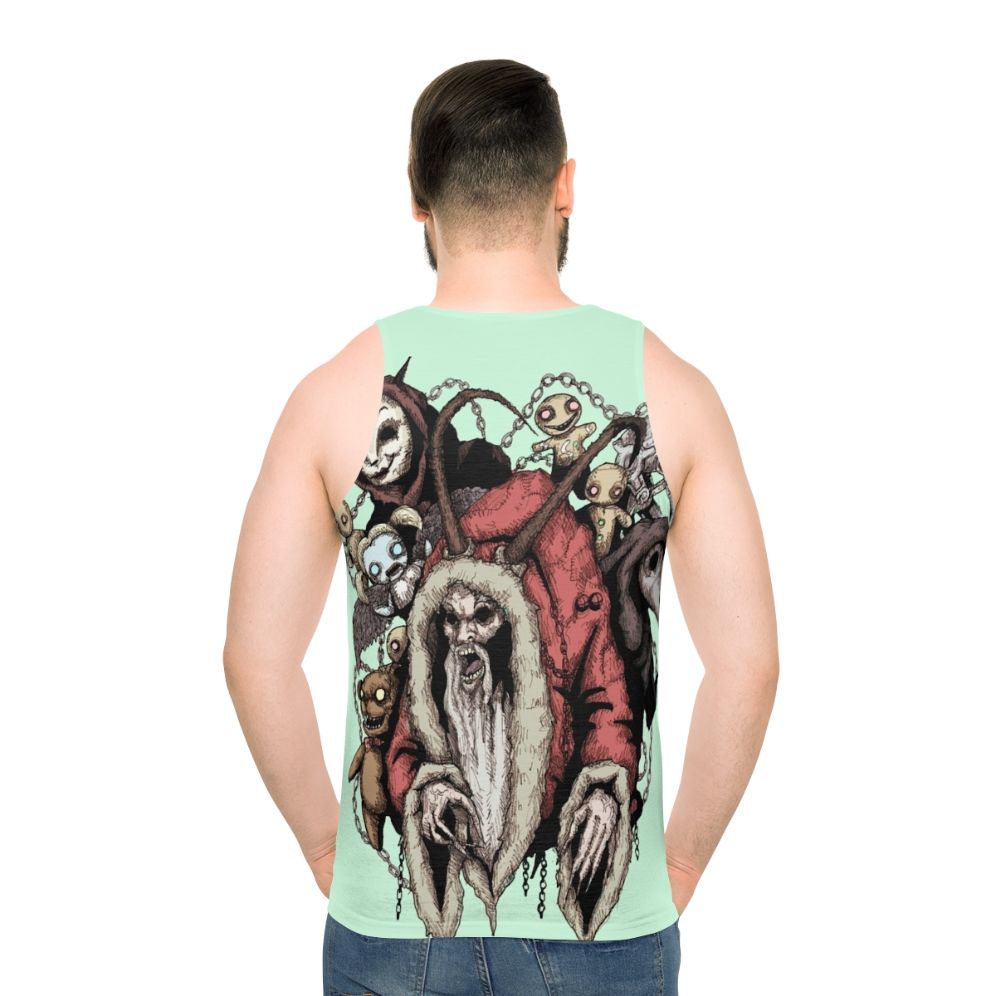 Krampus Christmas Horror Gothic Unisex Tank Top
