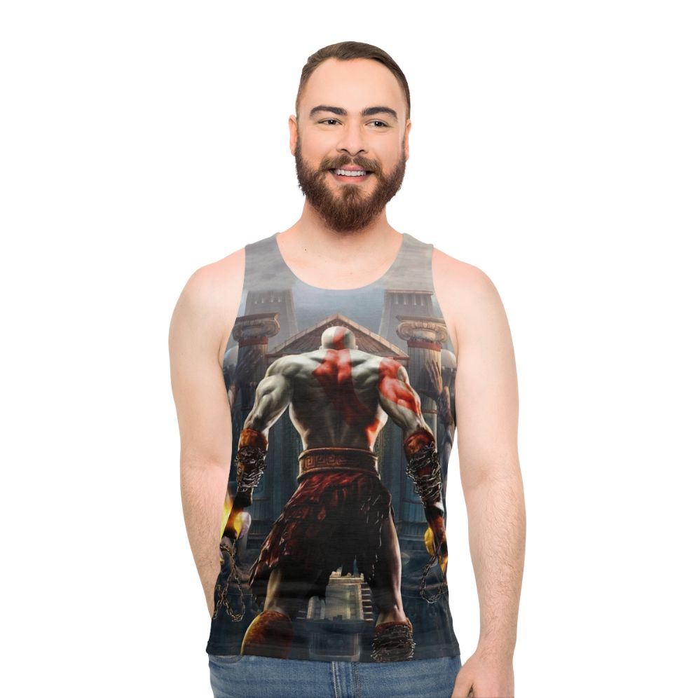 Kratos God of War Gaming Tank Top
