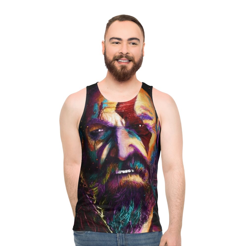 Kratos God of War Unisex Gaming Tank Top