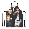 Krewella-inspired apron with electronic music design