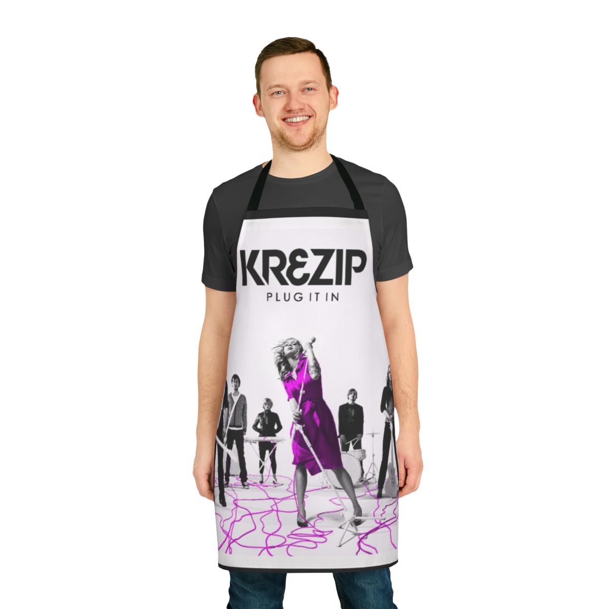 Krezip Inspired Apron - Dutch Pop Music Merchandise