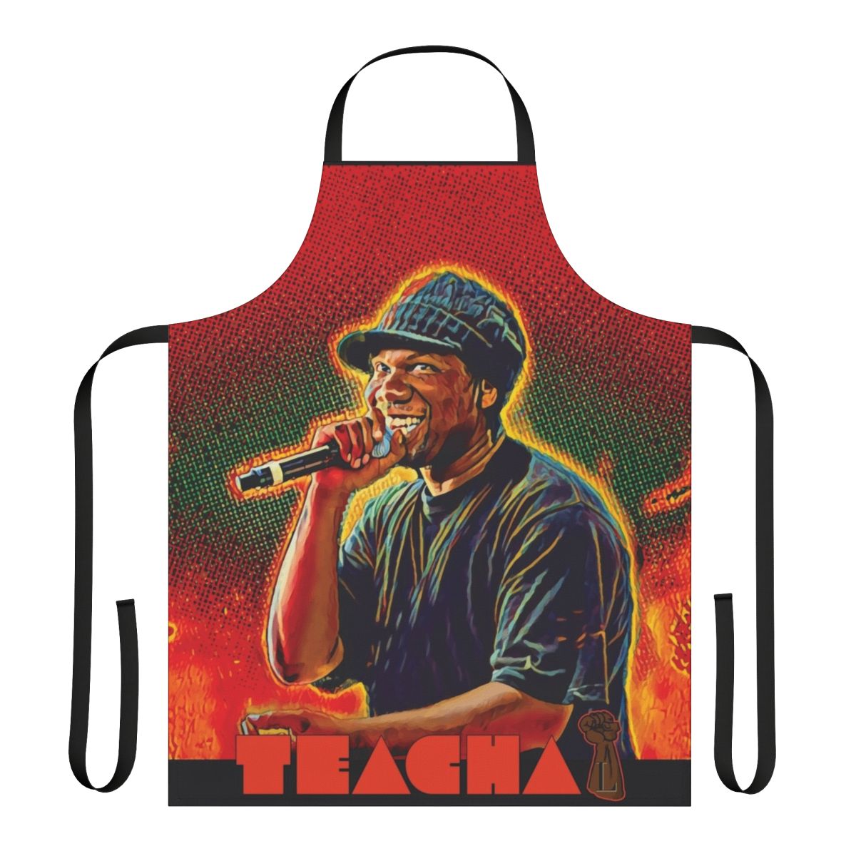 KRS-One Inspired Apron for Fans of Hip Hop Music and Culture
