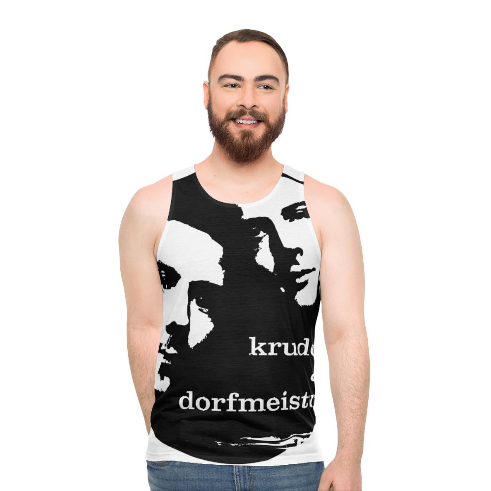 Kruder Dorfmeister electronic music unisex tank top