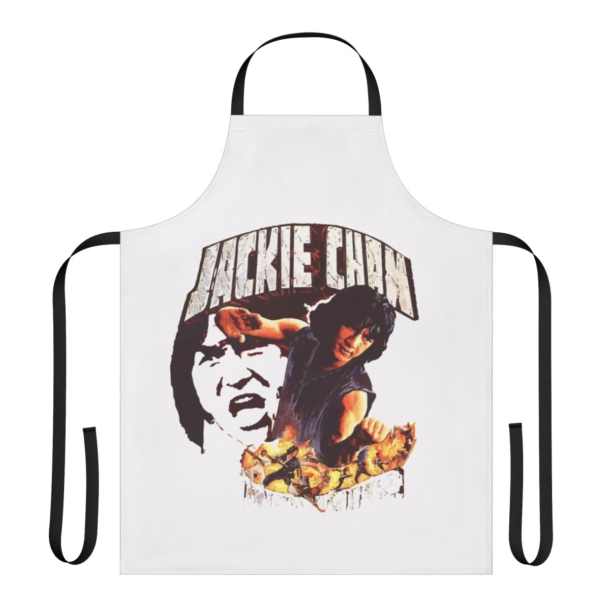 Apron featuring Jackie Chan in a young kung fu master role