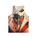 Kuniyoshi Samurai Woodblock Print Tank Top
