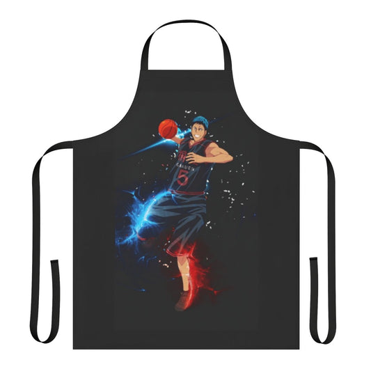 Daiki Aomine Apron Featuring the Basketball Star from Kuroko's Basketball Anime
