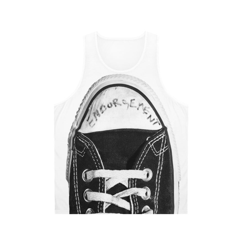 Kurt Cobain Converse Unisex Tank Top