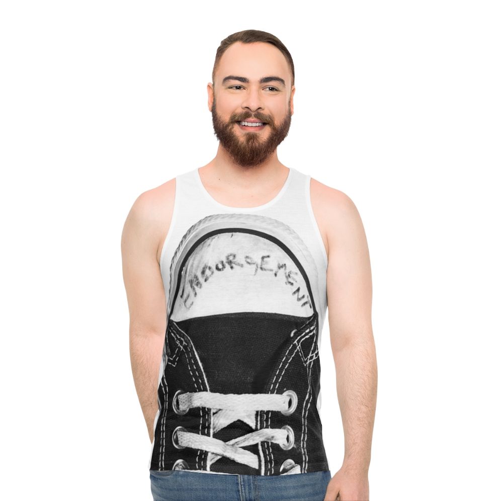 Kurt Cobain Converse Unisex Tank Top