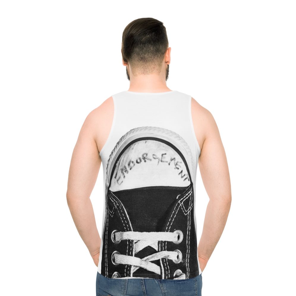 Kurt Cobain Converse Unisex Tank Top