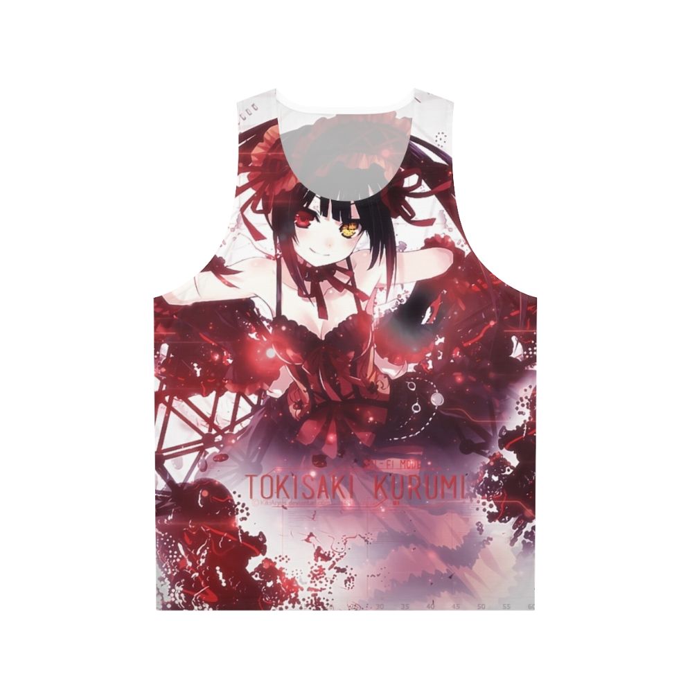 Kurumi Date A Live Anime Manga Kawaii Unisex Tank Top