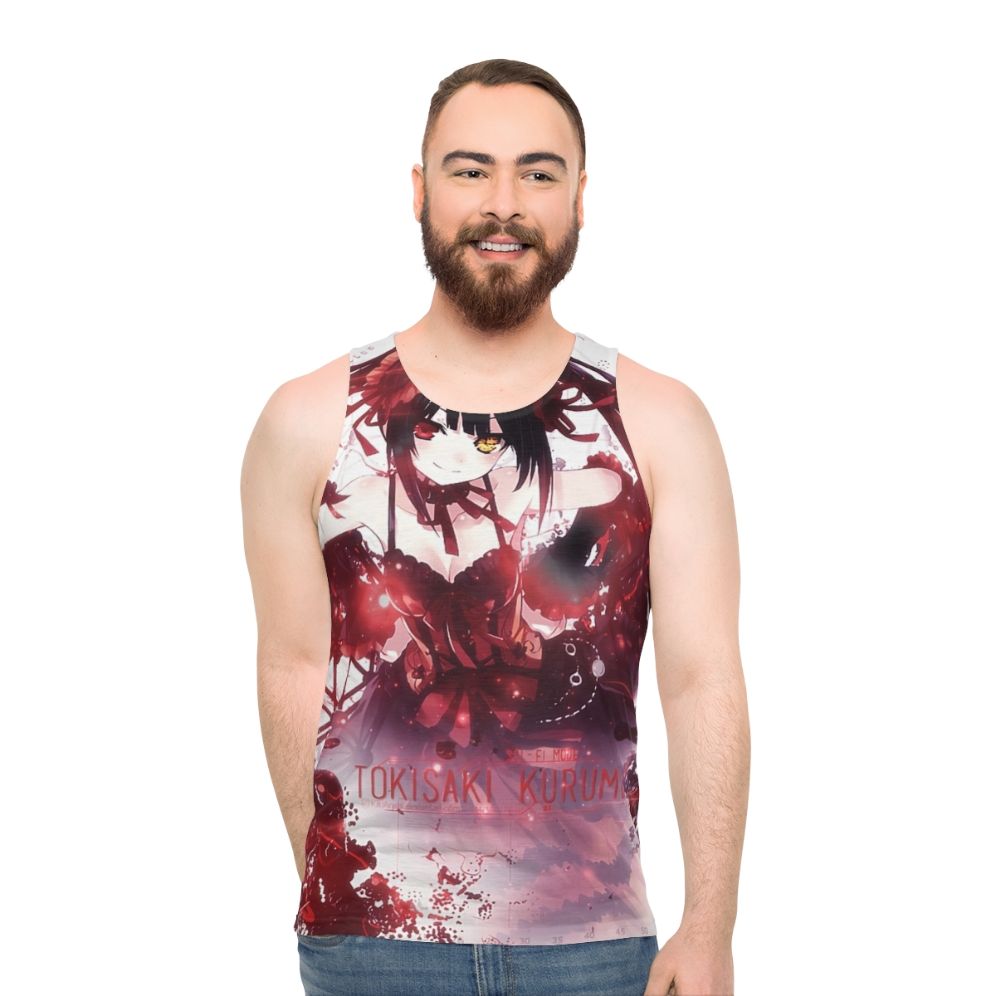 Kurumi Date A Live Anime Manga Kawaii Unisex Tank Top