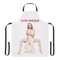 Stylish kitchen apron featuring the image of pop star Kylie Minogue