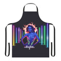 Kylie Minogue inspired apron with Vegas High Tension Tour design