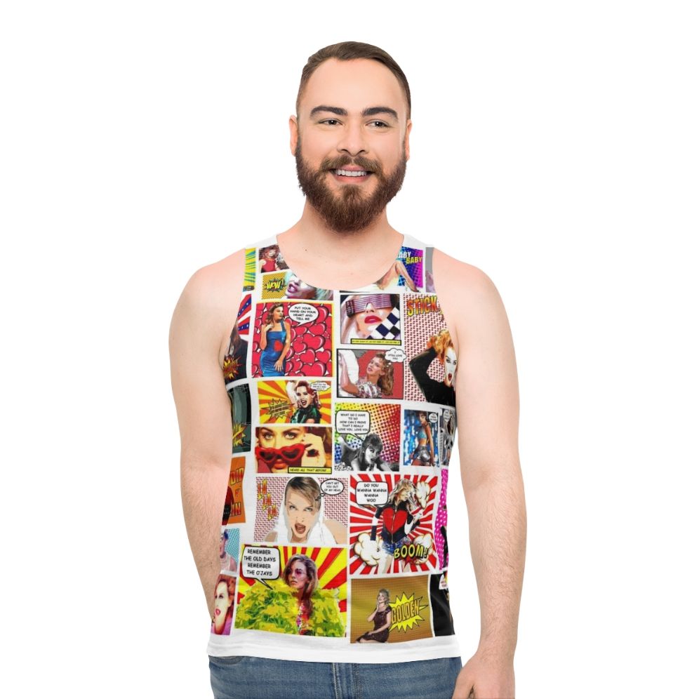 Kylie Minogue Unisex Pow Wow K35 Tank Top