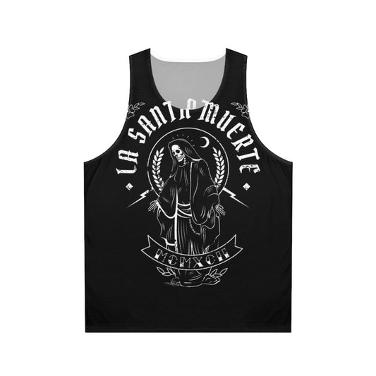 La Santa Muerte Unisex Tank Top