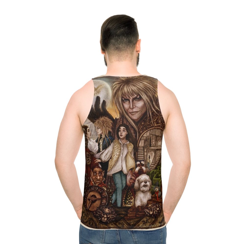 Labyrinth fantasy adventure unisex tank top