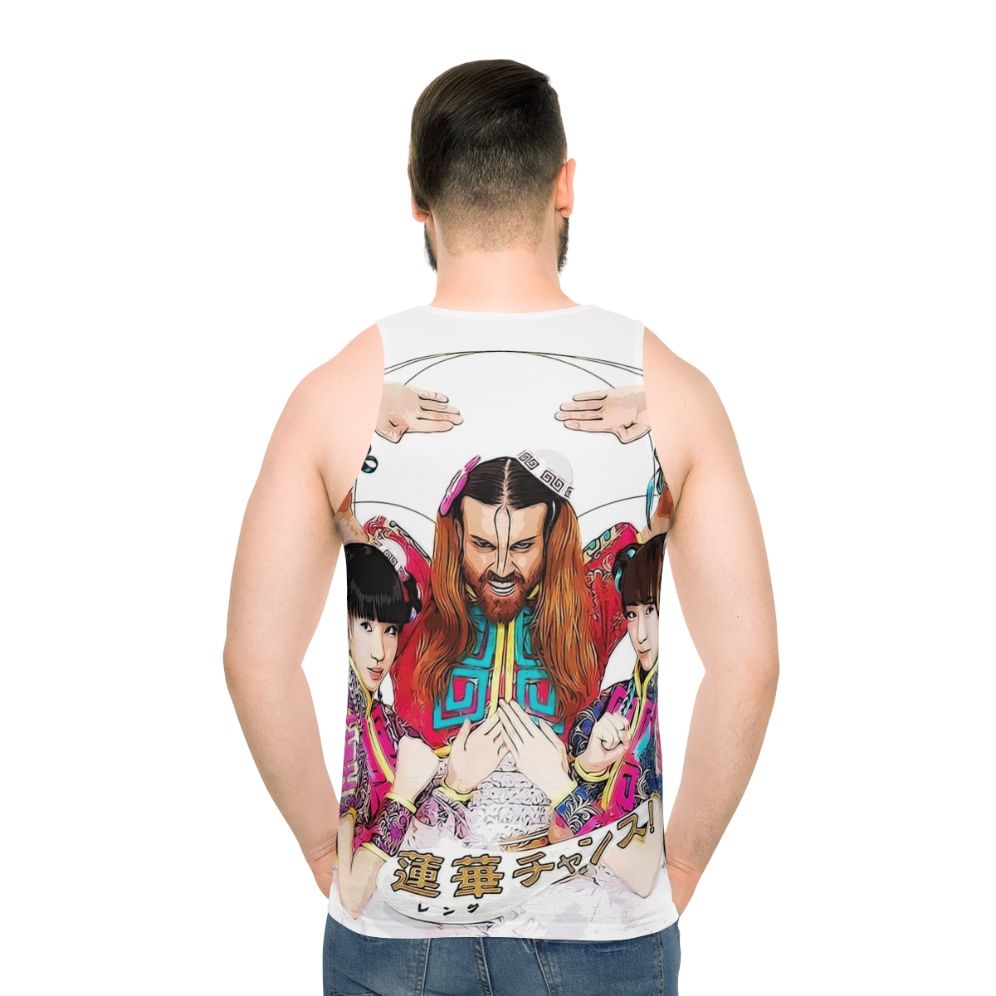 Ladybaby unisex tank top featuring metal music and kawaii Japanese style
