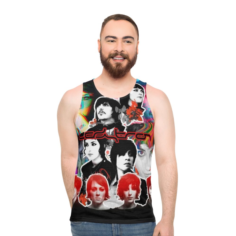 Ladytron Collage Unisex Electro Pop Tank Top
