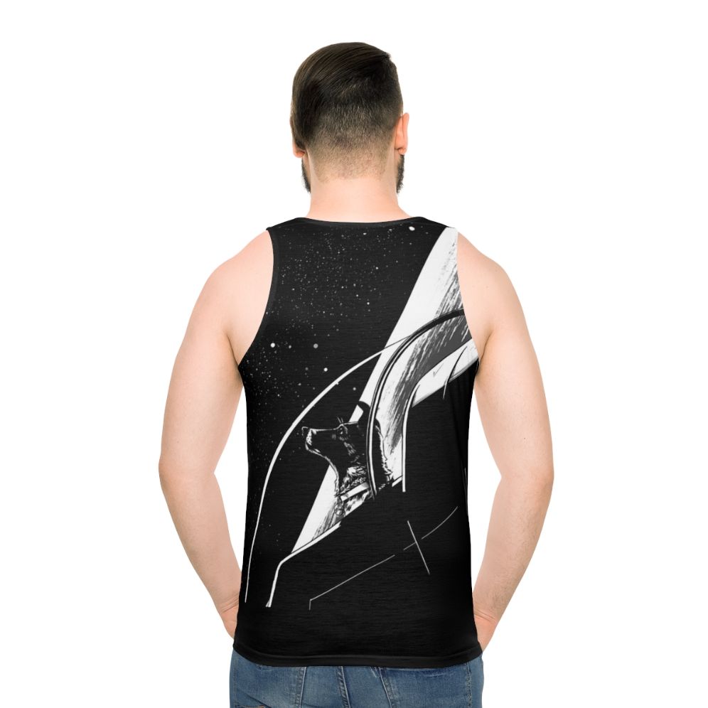 Laika the Space Dog Unisex Tank Top
