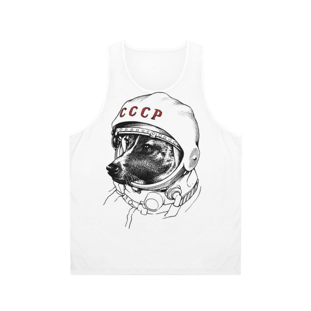 Laika Space Traveler Unisex Tank Top