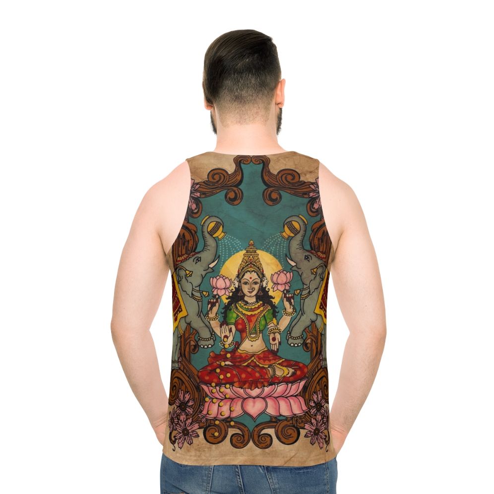 Lakshmi Goddess of Wealth Unisex Spiritual Tank Top