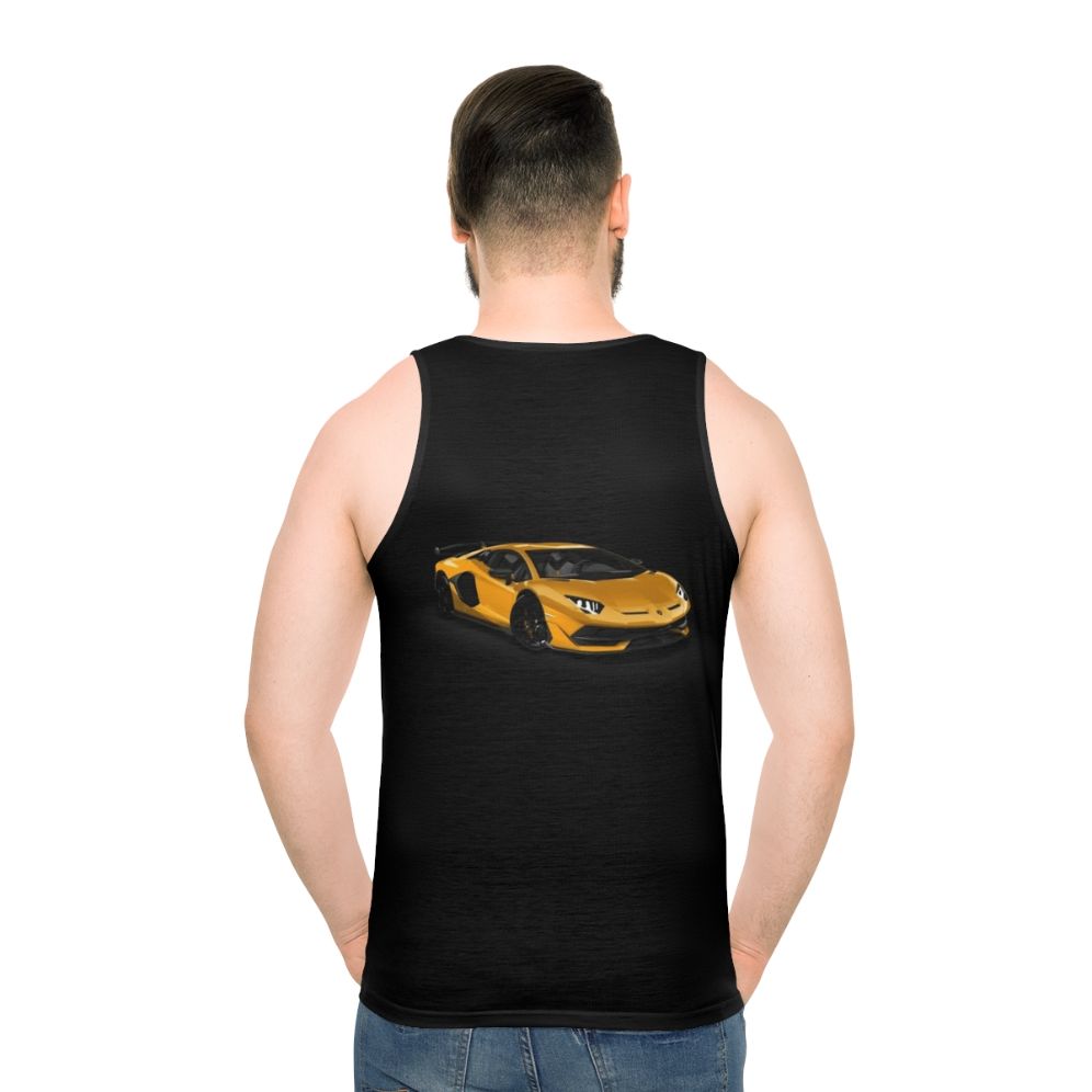 Lamborghini Aventador SVJ Unisex Tank Top