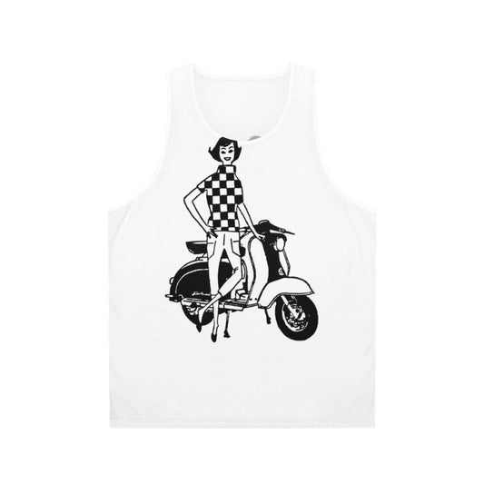 Lambretta Li Series 1 Checkered Unisex Tank Top