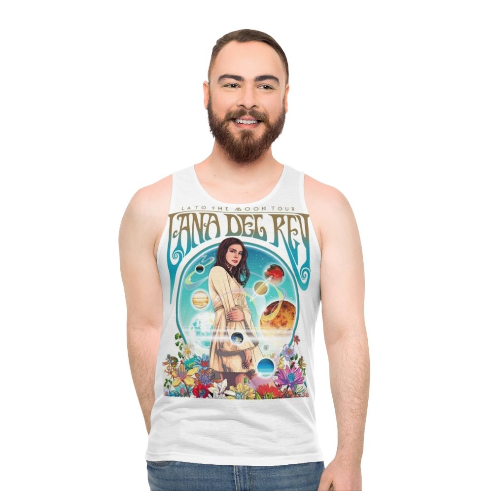 Lana Del Ray The Moon Tour 2022 Masagus Unisex Tank Top