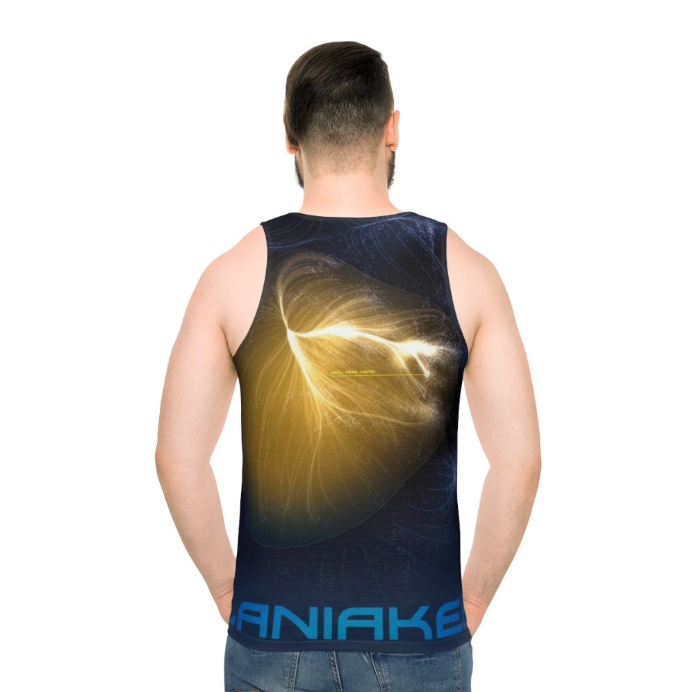 Laniakea Unisex Tank Top featuring space art galaxy cluster design