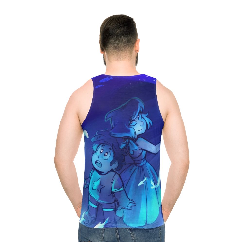 Lapis Lazuli Water Bending Unisex Tank Top