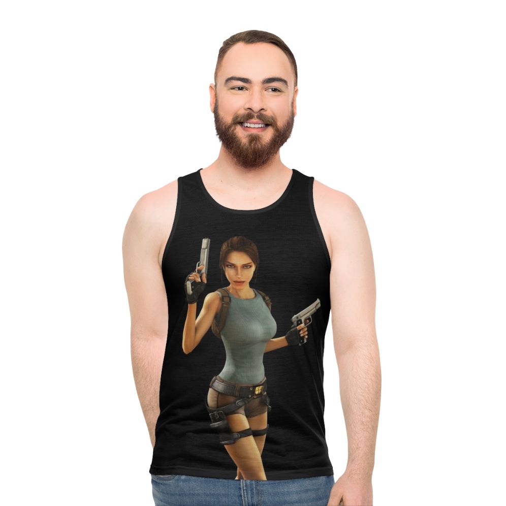 Lara Croft Anniversary 2 Unisex Tank Top