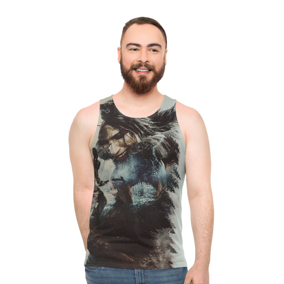 Lara Croft Winter Edition Unisex Gaming Tank Top