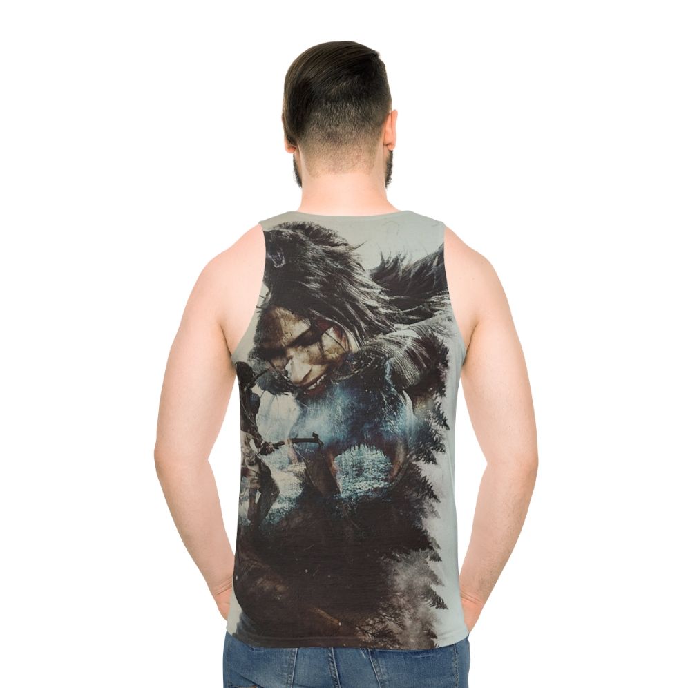 Lara Croft Winter Edition Unisex Gaming Tank Top