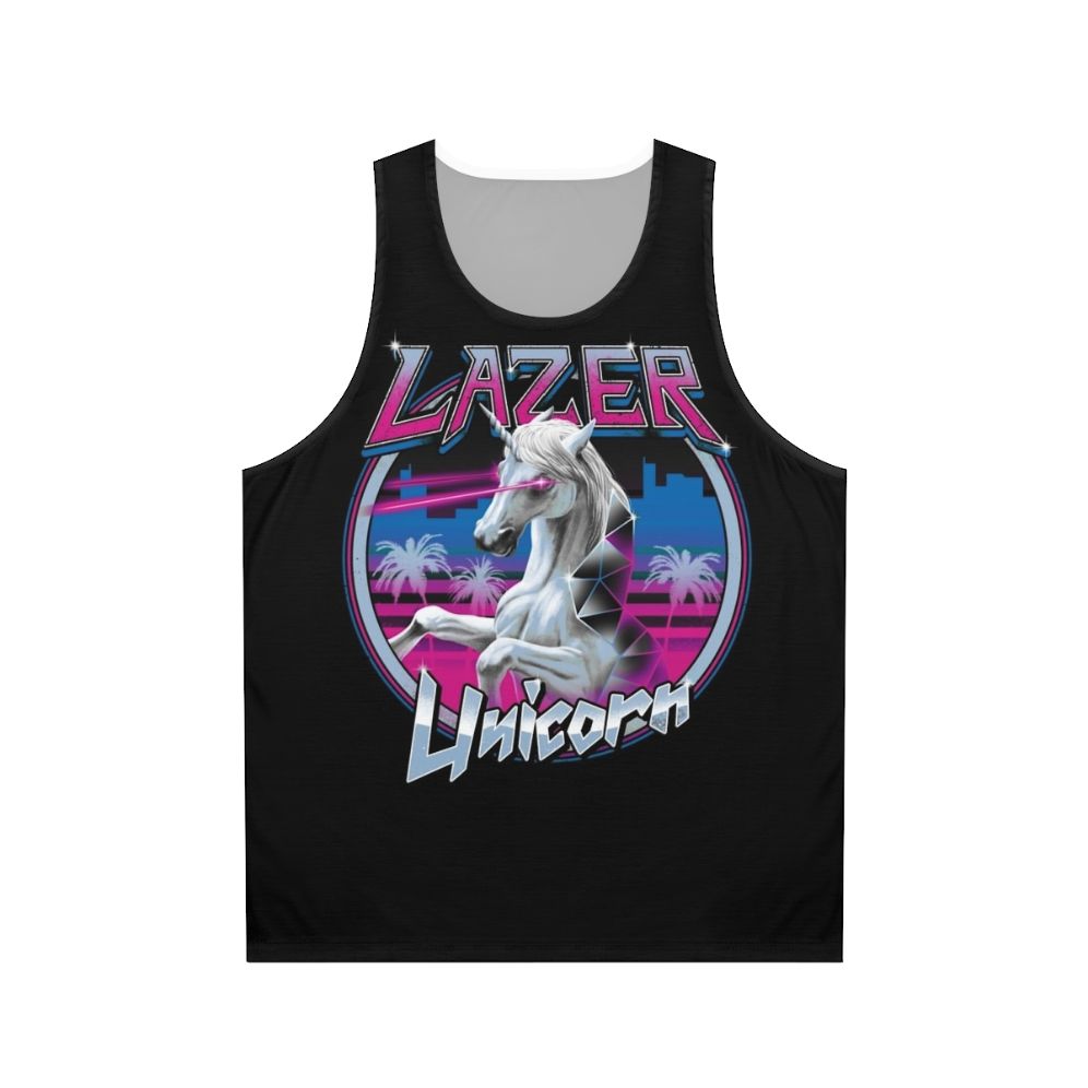 Laser Unicorn Unisex Tank Top