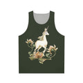 Last Unicorn Flower Garden Unisex Tank Top