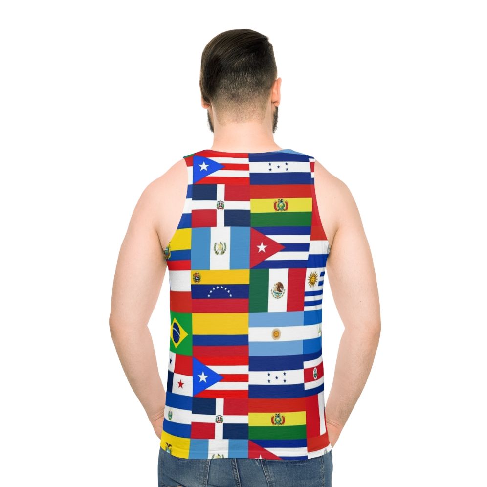 Latin American Flags Unisex Tank Top