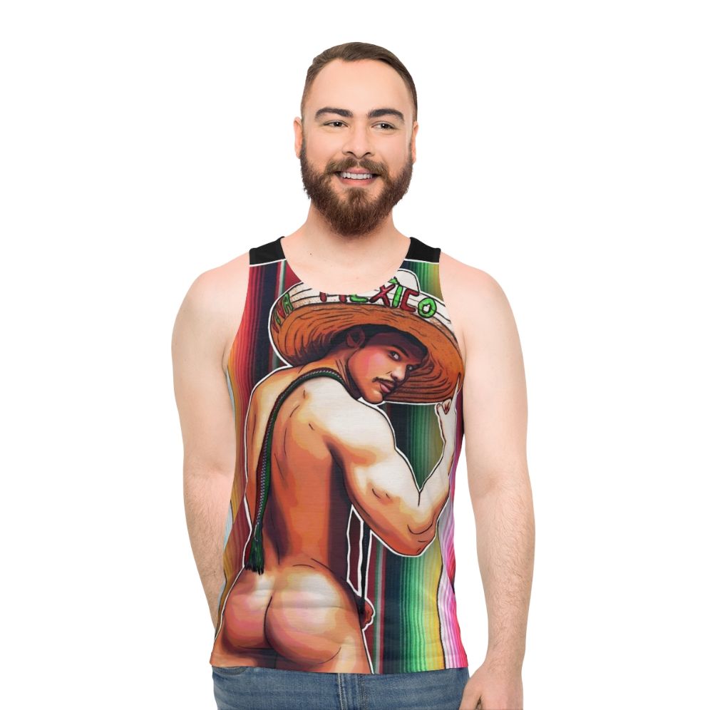 Latinx pride unisex mexico muscle tank top