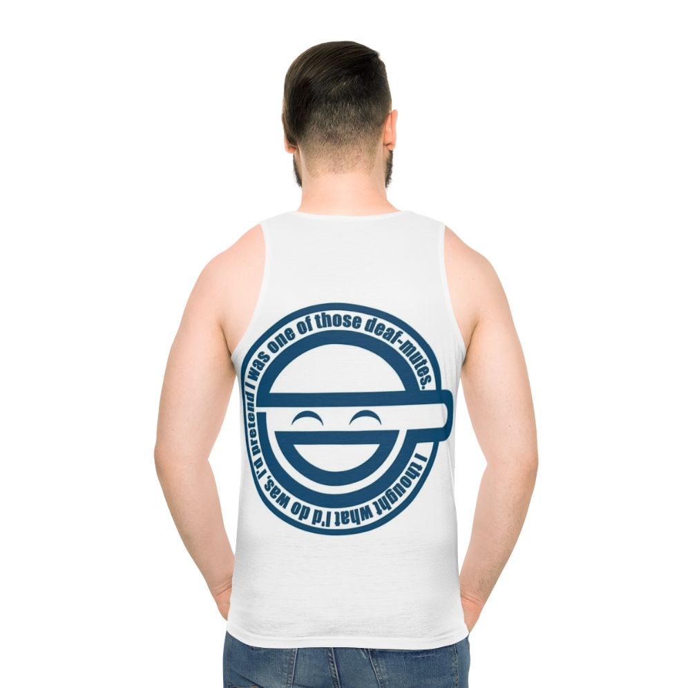 Laughing Man Anime Unisex Tank Top