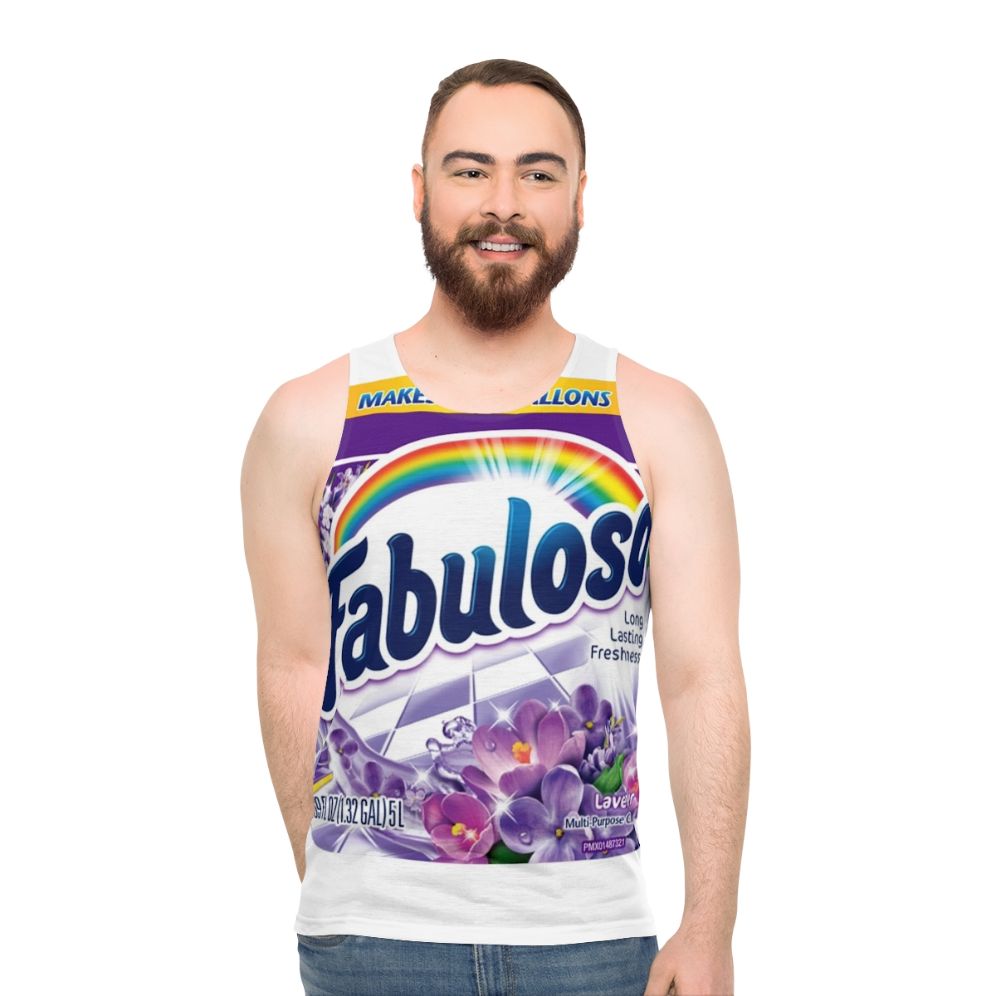 Lavender Household Cleaner Unisex Fresh Tank Top